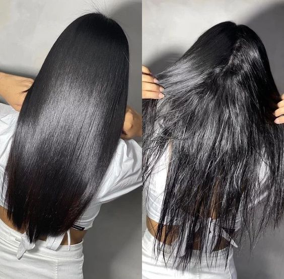 Antes e Depois Organic Lizz